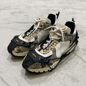 1017 Alyx 9SM Snakeskin ROA Lowtop Boots 43